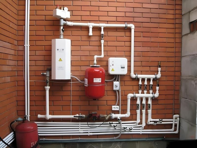 Монтаж системы отопления